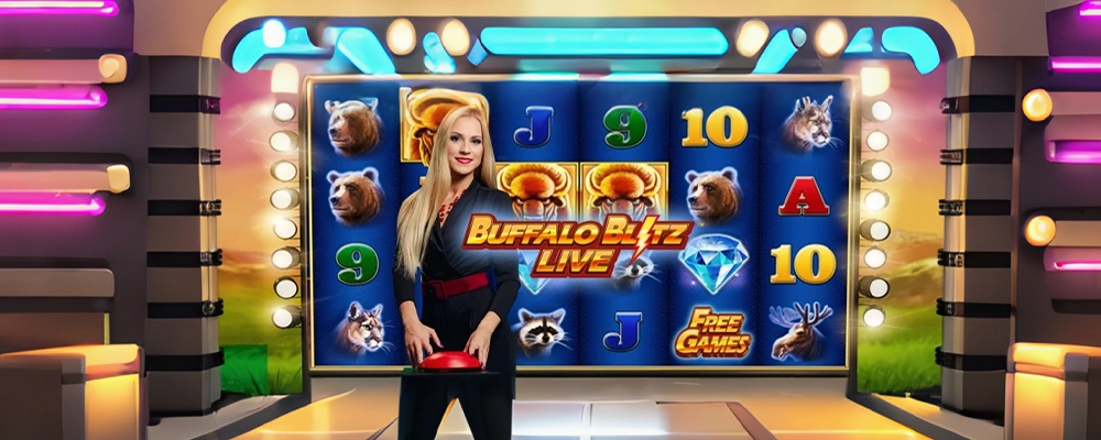 sssgames Caça-níqueis Buffalo Blitz ao Vivo
