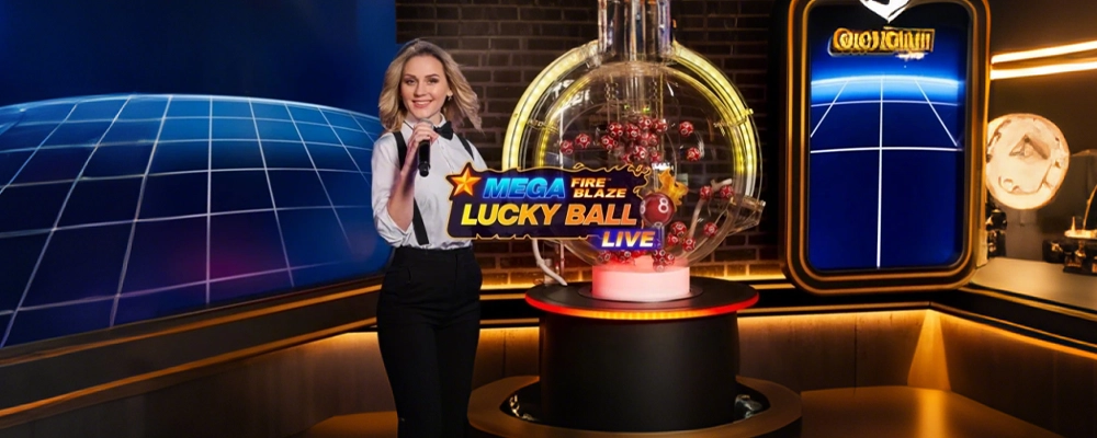 sssgames Bola da Sorte Mega Fogo Flamejante ao Vivo